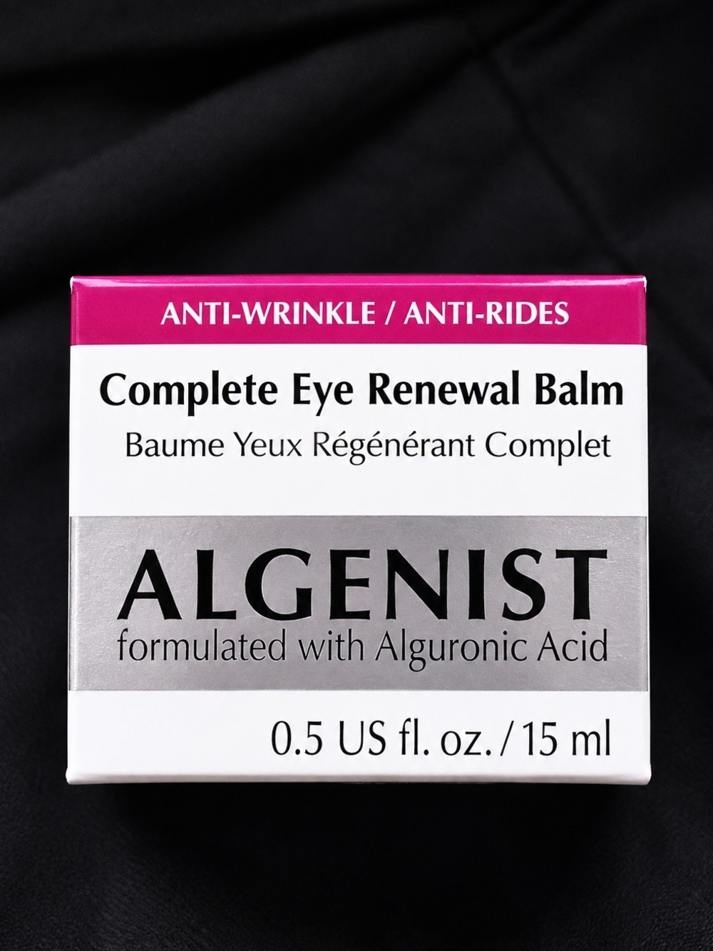 Algenist Complete Eye Renewal Balm - Pink, White, Silver